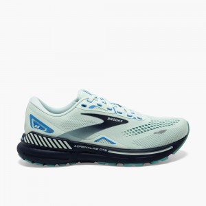 Brooks Adrenaline GTS 23 Stabila Löparskor Dam Blå Blå | JUOPX-9308