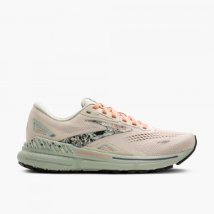 Brooks Adrenaline GTS 23 Stabila Löparskor Dam Blommiga | TSPYL-7105