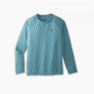 Brooks Atmosphere Long Sleeve 2.0 Blast Herr Blå | IPUVO-3674
