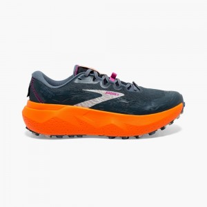Brooks Caldera 6 Trailskor Dam Silver Grå | AXLEU-3610