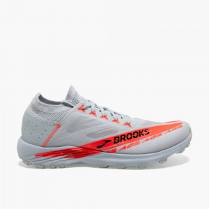 Brooks Catamount Agil Trailskor Herr Blå Korall Orange | QIZXG-5761