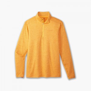 Brooks Dash 1/2 Zip 2.0 Blast Herr Orange | ZKMSH-4750