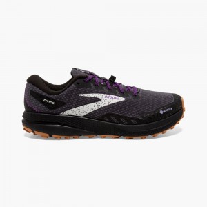 Brooks Divide 4 GTX Trailskor Dam Svarta Lila | PBACH-5460