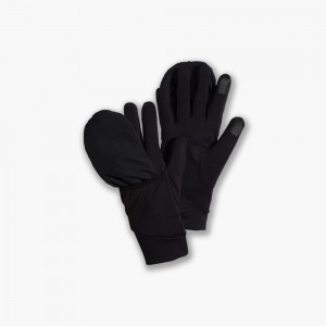 Brooks Draft Hybrid Glove Tillbehör Herr Svarta | WVBNE-4825