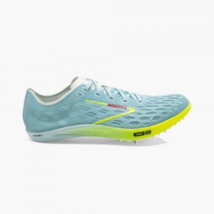 Brooks ELMN8 7 Racing Skor Dam Blå Röda | OWQKR-0126