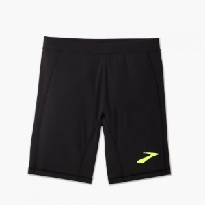 Brooks Elite 8 Short Tight Shorts Herr Svarta | VSUZD-8452