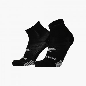Brooks Ghost Lite Quarter 2-Pack Tillbehör Herr Svarta | ZHWYF-2859