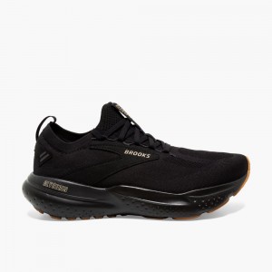 Brooks Glycerin StealthFit 21 Lifestyle Skor Dam Svarta Grädde | QBFDI-1524