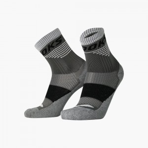Brooks High Point Crew Strumpor Herr Svarta | POXQU-4629