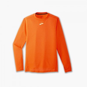 Brooks High Point Long Sleeve Blast Herr Rosa | YGOWE-8692