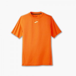 Brooks High Point Short Sleeve Blast Herr Rosa | YEKLP-0957