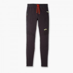 Brooks High Point Tight Byxor Herr Grå | JGNEY-3568