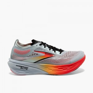 Brooks Hyperion Elite 4 Stabila Löparskor Dam Blå Korall Orange | AQHIV-3198