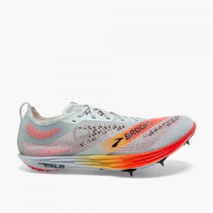 Brooks Hyperion Elite LD Racing Skor Herr Blå Korall Orange | GWIMQ-0679
