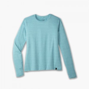 Brooks Luxe Long Sleeve Lifestyle Skor Dam Ljusturkos | XZMVK-7930