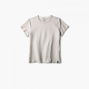 Brooks Luxe Short Sleeve Lifestyle Skor Dam Ljusgrå | SYOGI-3042