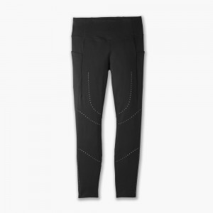 Brooks Method 7/8 Tight Byxor Dam Svarta | GUHIT-8104