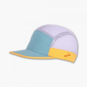 Brooks Propel Mesh Hat Tillbehör Dam Ljusturkos Ljuslila Orange | QAZNH-3895