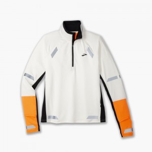 Brooks Run Visible 1/2 Zip 2.0 Blast Dam Svarta | OZFMC-8509