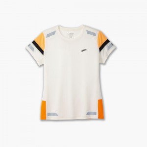 Brooks Run Visible Short Sleeve 2.0 Blast Dam Svarta | PRWAS-9764