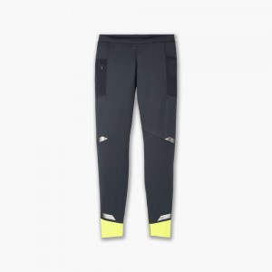 Brooks Run Visible Tight Byxor Herr Asphalt/Nightlife | JOUDG-8514