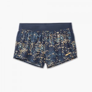 Brooks Sherpa 3 Split Short Shorts Herr Endurance | WYFSQ-2043