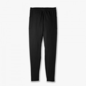 Brooks Source Tight Byxor Herr Svarta | VDFUW-7981